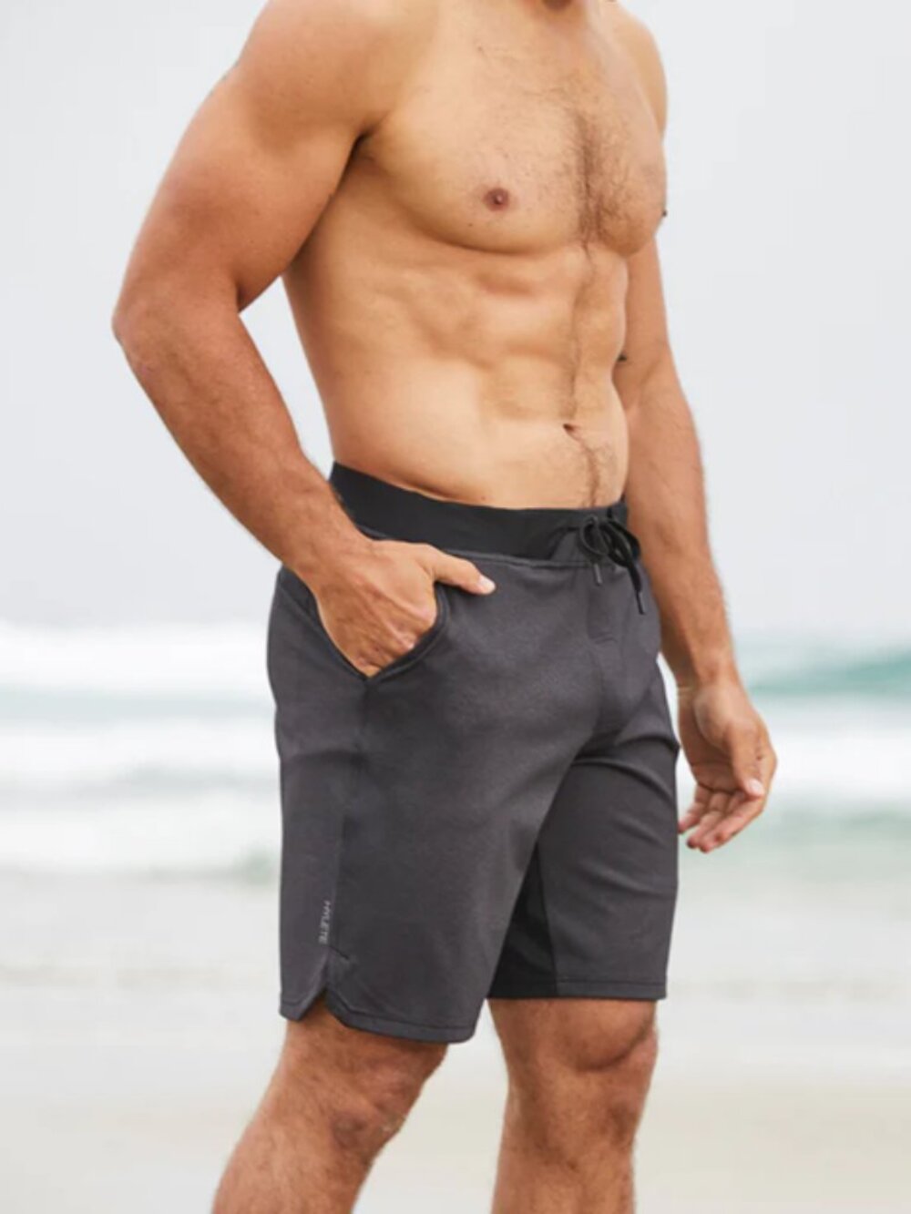 EUC Hylete Black Above-Knee Performance Shorts